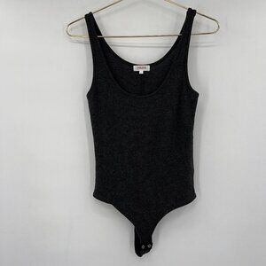 GOLDIE Charcoal Gray Bodysuit